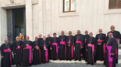 Members of the Episcopal Conference of Madagascar (CEM). Credit: Vatican Media