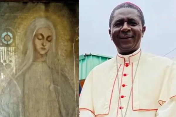 Archbishop Andrew Nkea Fuanya of Cameroon’s Bamenda Archdiocese/A Marian apparition.