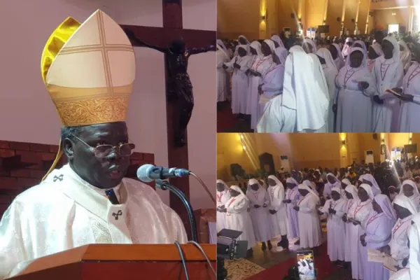 Commit to “living a true image of Christ”: Cardinal in South Sudan to Sacred Heart of Jesus Sisters at Jubilee Launch