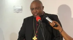 Bishop Belmiro Cuica Chissengueti of the Catholic Diocese of Cabinda in Angola