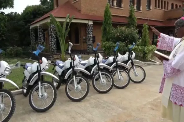 Relief as Catholic Priests Trekking for Miles in DR Congo Receive New Motorbikes to Achieve “pastoral proximity” Policy