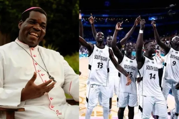 “You are ambassadors of hope”: Catholic Bishop Lauds South Sudan’s Basketball Team at 2024 Olympics