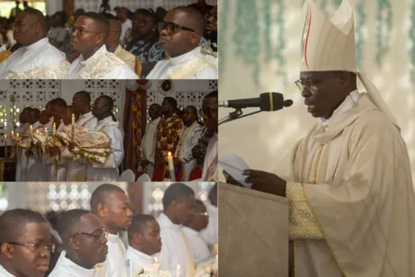 Catholic Bishop in Togo Urges 19 Newly Ordained Priests to Accept “formation in the school of Jesus Christ”