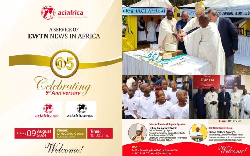 Catholic Bishops’ Conferences and Church Institutions in Africa Praise EWTN News Service in Africa Ahead of Fifth Anniversary