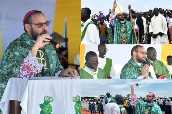 “Let us stand together to build a good future”: Pioneer Bishop of South Sudan’s Newest Catholic Diocese at Installation