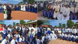 Archbishop Anthony Muheria of Kenya’s Catholic Archdiocese of Nyeri addressing Seminarians in South Sudan’s Catholic Diocese of Tombura-Yambio (CDTY). Credit: CDTY