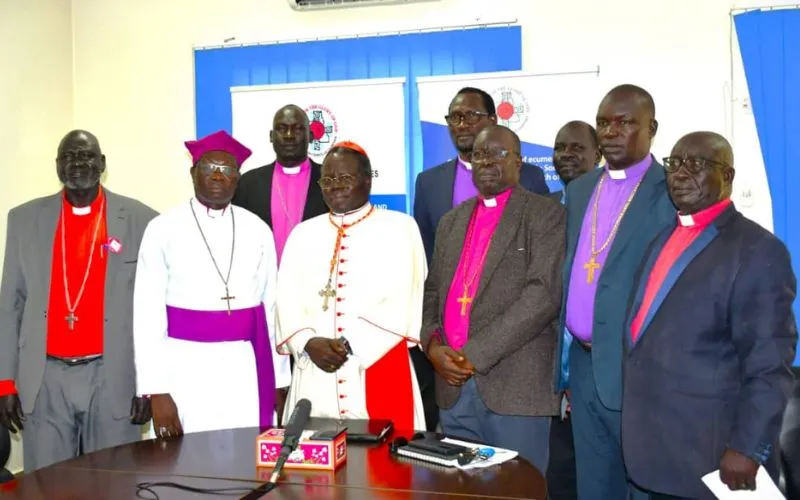 Members of the South Sudan Council of Churches (SSCC). Credit: Ginaba Lino