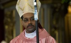 Bishop Ildo Augusto dos Santos Lopes Fortes of the Catholic Diocese of Mindelo in Cape Verde