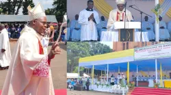 Dieudonné Cardinal Nzapalainga during the launch of the new pastoral year in Bangui Archdiocese in the Central African Republic (CAR). Credit: Primature RCA Officiel