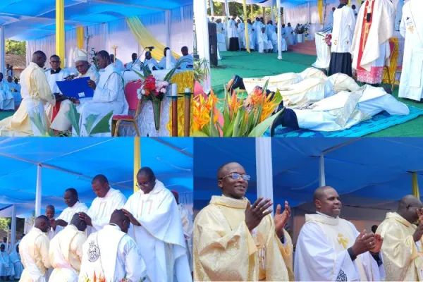 “You don’t become a Priest on your own”: Cardinal in CAR Urges Newly Ordained Priests to Serve, Share Joy, Hope