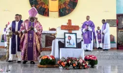 Funeral Mass of late Edmond Bahati Mbarushimana. Credit: Kivunyota