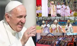 Pope Francis Congratulates Bishop Wallace Ng’ang’a Gachihi of Kenya’s Military Ordinariate. Credit: Catholic Archdiocese of Nairobi (ADN)