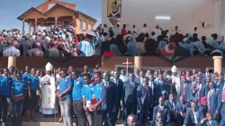 Opening and blessing of St. Stanislaus Ekule Catholic Church of Ngong Diocese in Kenya that the Local Ordinary, Bishop John Oballa Owaa, presided over on 29 October 2024. Credit: Nicholas Waigwa