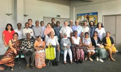 Members of the Council of Religions (CoR) in Mauritius. Credit: CoR