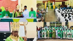 Archbishop Valerian Maduka Okeke of the Catholic Archdiocese of Onitsha during Holy Mass to officially launch the centenary celebrations of Bigard Memorial Major Seminary. Credit: Bigard Memorial Major Seminary