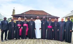 Members of the Episcopal Conference of Gabon (CEG). Credit: Catholic Diocese of Oyem