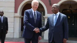 President Joe Biden with Angola's President, Filipe Jacinto Nyusi. Credit: Jornal de Angola