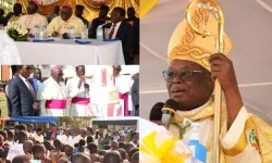 Archbishop John Baptist Odama during the December 14 celebration to mark 50 years since he was ordained a Priest. Credit: Catholic Archdiocese of Gulu