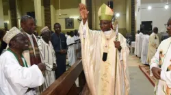 Archbishop Djalwana Laurent Lompo of Niamey Archdiocese in Niger