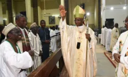 Archbishop Djalwana Laurent Lompo of Niamey Archdiocese in Niger