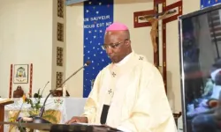 Archbishop Djalwana Laurent Lompo of Niamey Archdiocese in Niger. Credit: Niamey Archdiocese