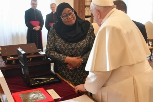 Catholic Church's “important role” in Tanzania Highlight in President-Pope Francis Meeting