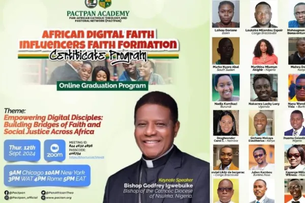 Brace for Challenging Digital Spaces: Bishop to African Digital Faith Influencers Graduating in Formation Program