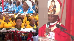 Archbishop Maurice Muhatia Makumba of Kisumu Archdiocese during the pioneer Deanery Family Day at Our Lady of the Assumption Barkorwa Parish of his Metropolitan See on 1 June 2024. Credit: ACI Africa