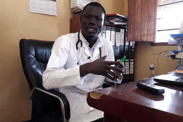Dr. Edwin Ivan Obore of St. Theresa Mission Hospital in Torit Diocese, South Sudan. / Radio Emmanuel of Torit Diocese/Facebook Page