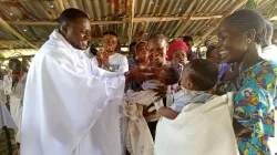 Fr. Patrick Lonkoy Bolengu, a Mill Hill Missionary Priest serving in St. Francis of Paola Parish of the Archdiocese of Kinshasa. Credit: Fr. Patrick Lonkoy Bolengu