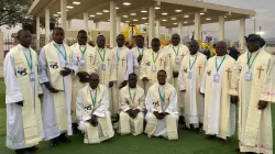 Section of Catholic Priests from DR Congo at the Papal Mass in Juba. Credit: ACI Africa