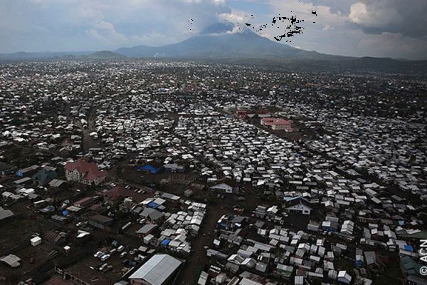 Eruption of the volcanic Mount Nyirangongo on the eastern frontier of the the Republic of the Congo.Credit: Aid to the Church in Need (ACN)