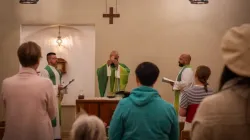 Weekday Mass is celebrated in the Church of Sts. Simeon and Anne in Jerusalem, where the Hebrew-speaking Catholic community (keilla) gathers together. | Credit: Marinella Bandini