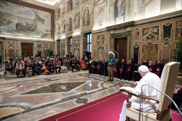 Pope Expresses "sorrow, shame" for Catholic Role in Abuse against Indigenous Peoples