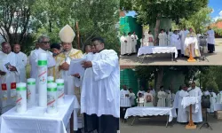 Bishop Duncan Tsoke was present during the launch of the Jubilee Year. Credit: Kimberley Catholic Diocese