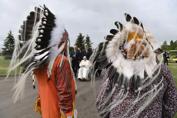 Pope Francis Apologizes for Harm Done to Indigenous Canadians at Residential Schools