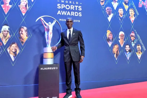 Kenya's Eliud Kipchoge Winner World Sport Star of the Year 2019