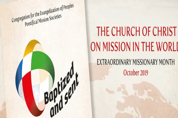 Cover of the Booklet for Extraordinary Missionary Month 2019