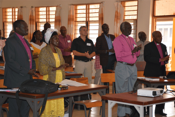 ENSS Members and Partners at Juba-based Good Shepherd Peace Centre in Rejaf County, South Sudan / Shakira Lakoyo, SSCC