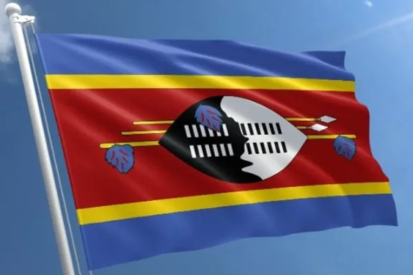 Flag of Eswatini/ Credit: Shutterstock