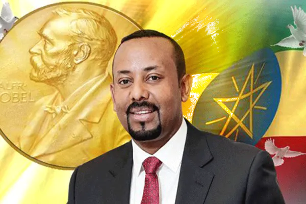 Ethiopia’s Prime Minister Dr. Abiy Ahmed Ali, winner of the Nobel Peace Prize 2019