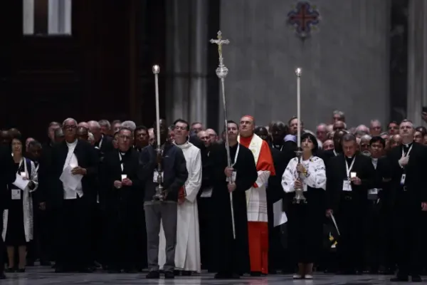 Synod on Synodality Delegates Pray the Rosary for Peace at St. Peter's Basilica: Photos