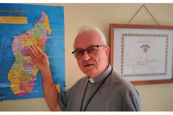 Fr. Henryk Sawarski, a missionary in Madagascar's Diocese of Port-Bergé Diocese where he is engaged in prison apostolate / Aid to the Church in Need (ACN)