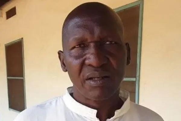 Fr. Nicholas Kiri, South Sudanese Juba-based priest expected to oversee preparations toward the installation of Archbishop elect Stephen Ameyu in Juba on March 22, 2020. He was attacked on Sunday, March 8, 2020 by a group of Catholic youth protesting the appointment of the new Archbishop. / ACI Africa