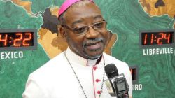 Archbishop-Elect  Jean-Patrick Iba-Ba, newly appointed Archbishop of Libreville, Gabon.