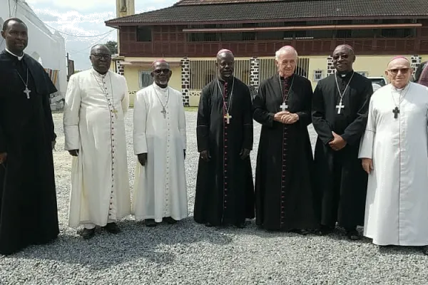 Members of the Episcopal Conference of Gabon.