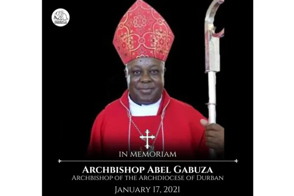 Late Archbishop Abel Gabuza. / Courtesy Photo