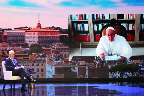 Pope Francis Says "no to war," Urges Climate Action in livestreamed Chat with Bill Clinton