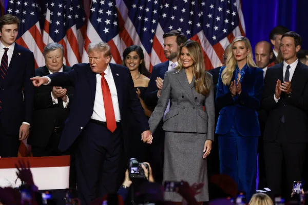 Donald Trump Wins Reelection, Vowing "strong, safe, and prosperous America"