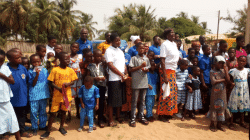 Some of the faithful of the Our Lady of Lourdes Church at Tetekope in the Keta-Akatsi Diocese, Ghana during the launch of the Church’s 25th Anniversary on Sunday, January 12, 2020. / Cephas Afornu